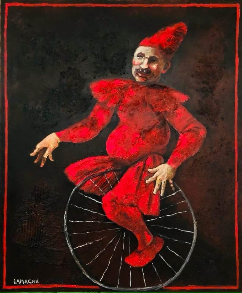 Circense su monociclo